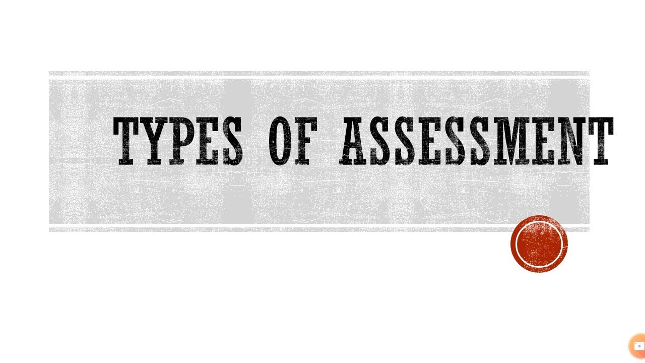 Types of Assessment |classroom Assessment|B.Ed.