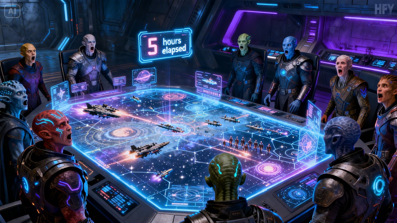 The Galactic Council Watched in Shock | Humans Won the War in 5 Hours HFY   HFY Sci Fi Story