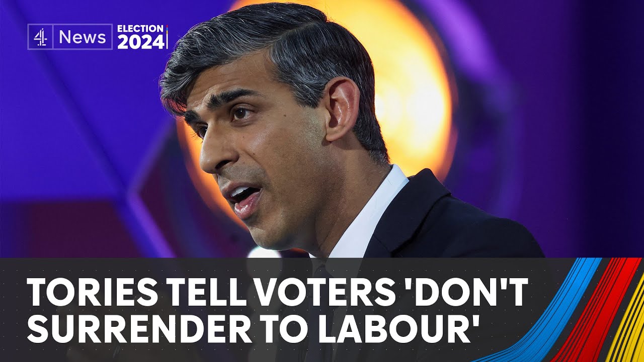 Conservatives criticised over do not &lsquo;surrender&rsquo; to Labour poster