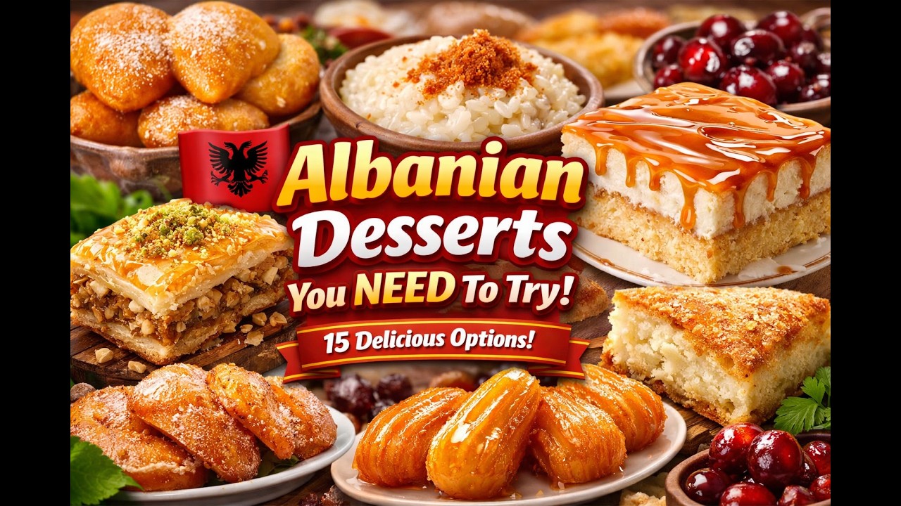 Albanian Desserts You Need To Try: 15 Delicious Options!