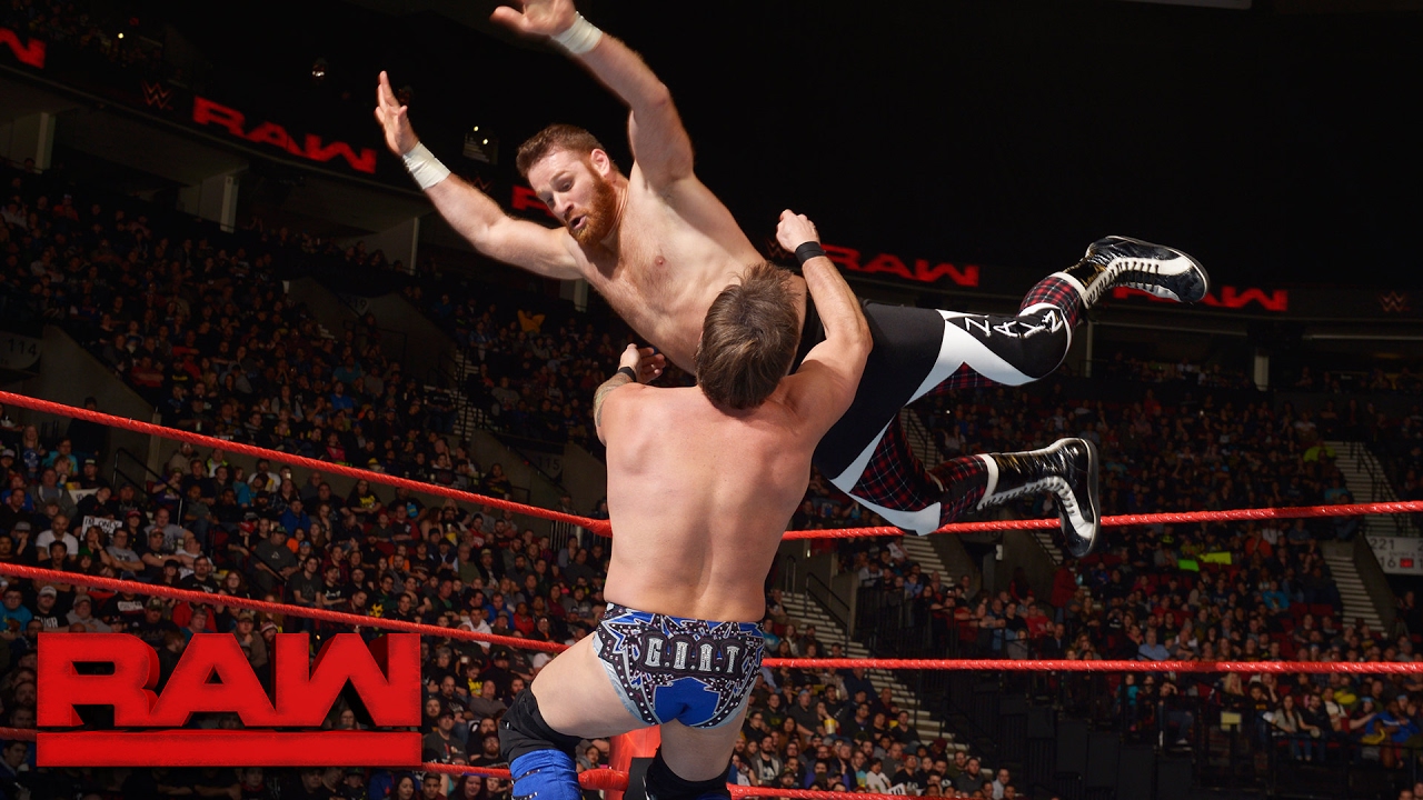 Sami Zayn vs. Chris Jericho - United States Championship Match: Raw, Feb. 6, 2017