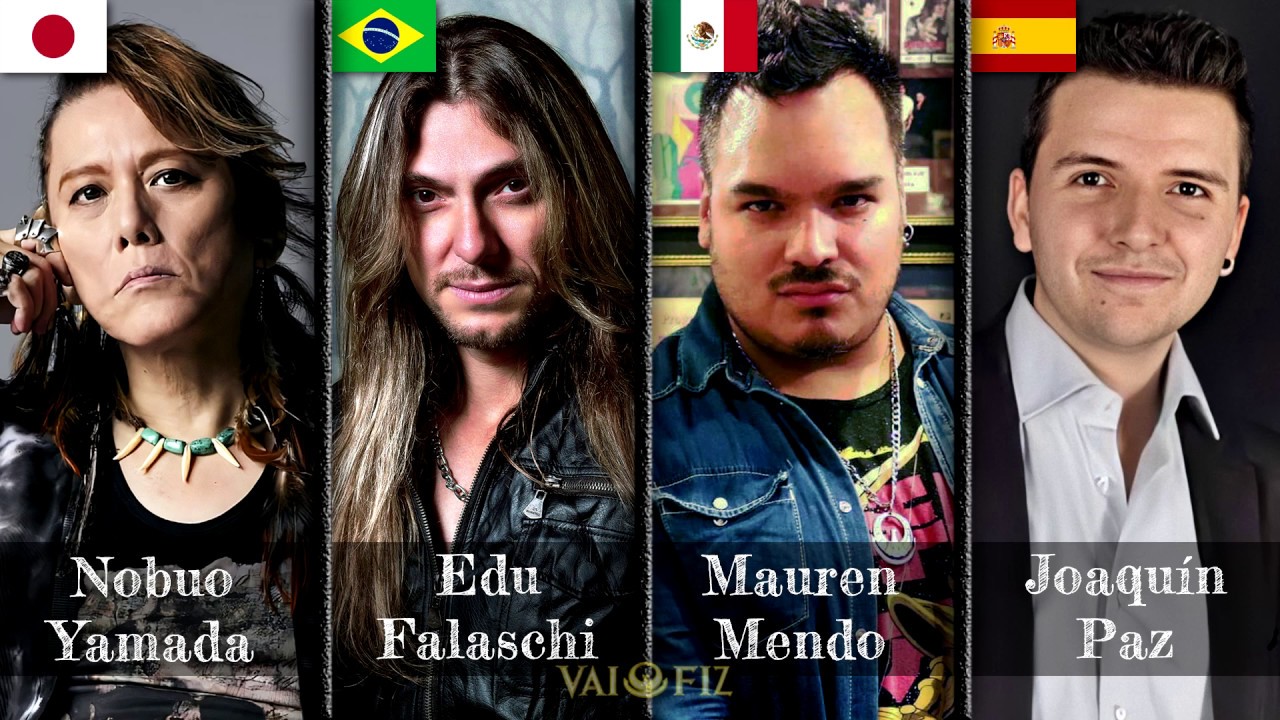 Saint Seiya - Never epic Mashup: Nobuo Yamada, Edu Falaschi, Mauren Mendo & Joaquín Paz