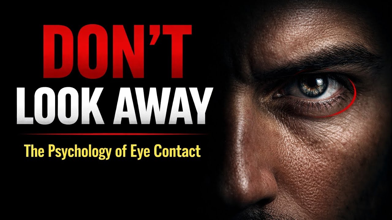 Why Eye Contact Is So Powerful Psychology Explained | 3 Seconds of Eye Contact Can Change Everything