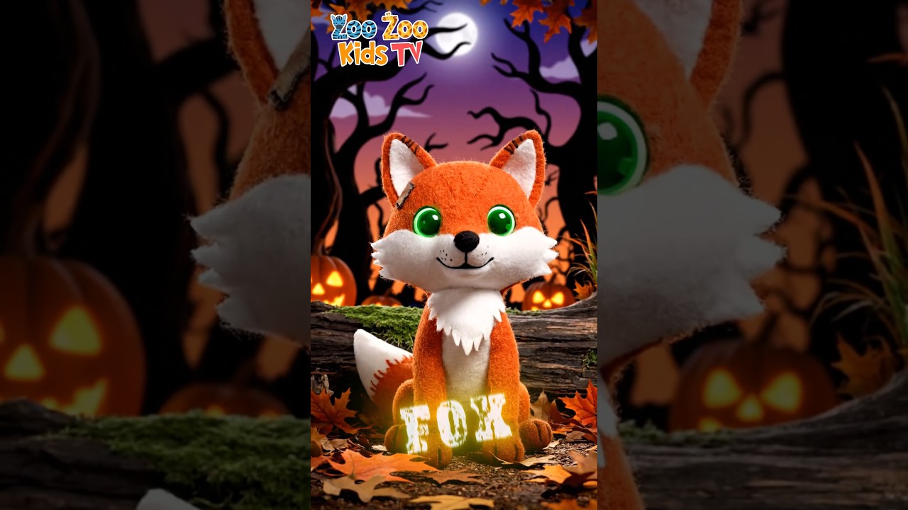 Halloween Farm Animal Sounds Song | Spooky Animals Song for Kids | Fun Learning Rhymes