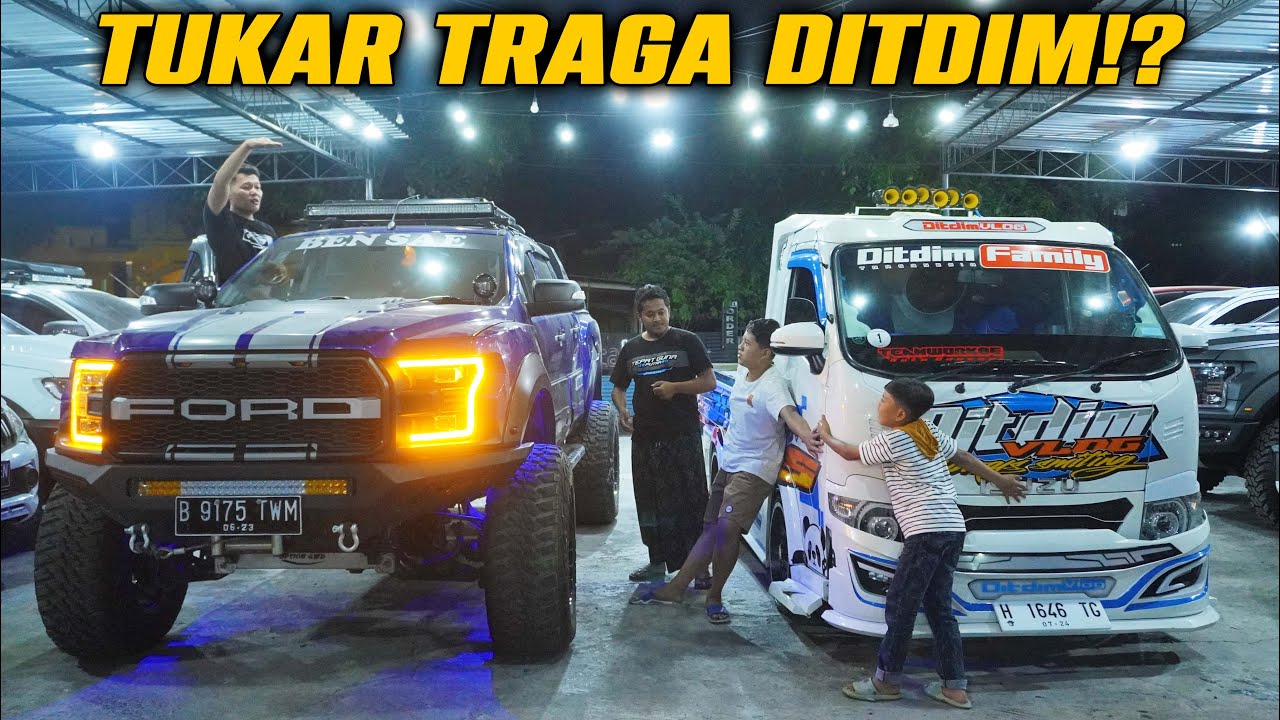 TUKAR TRAGA DITDIM!! BEGINI REAKSI DITDIM..