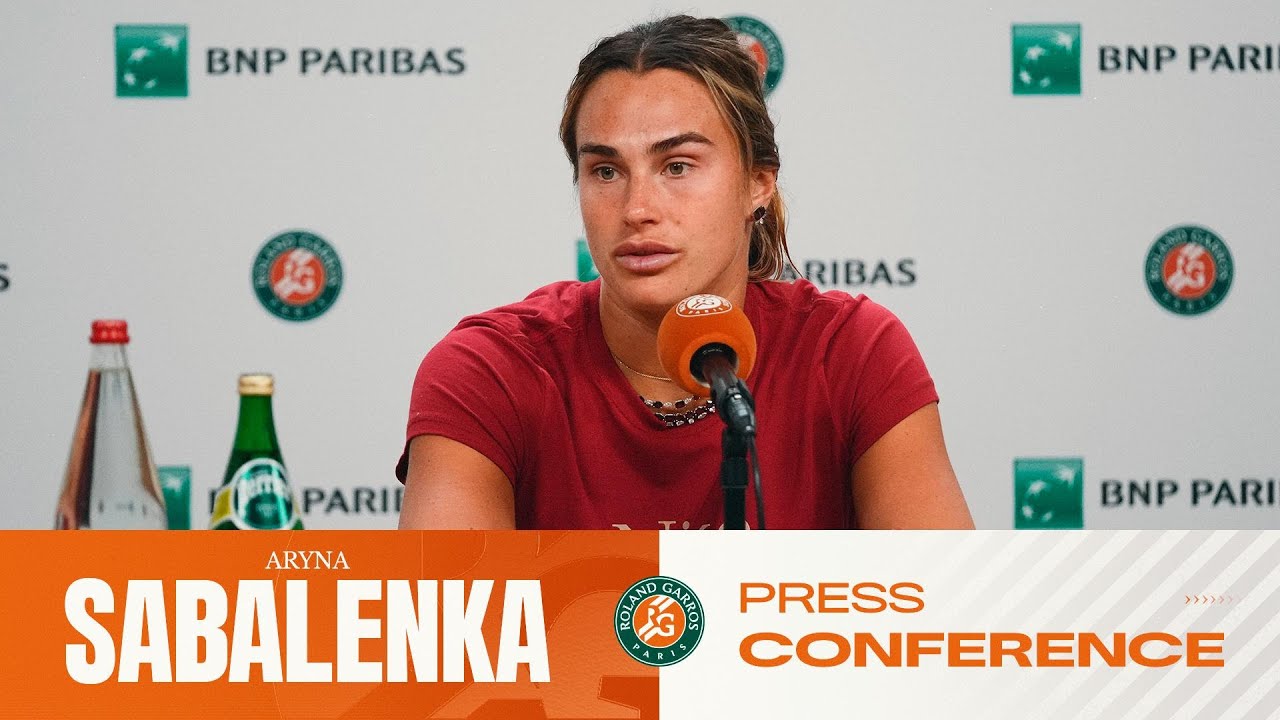 Aryna Sabalenka | QF Press Conference | Roland-Garros 2026