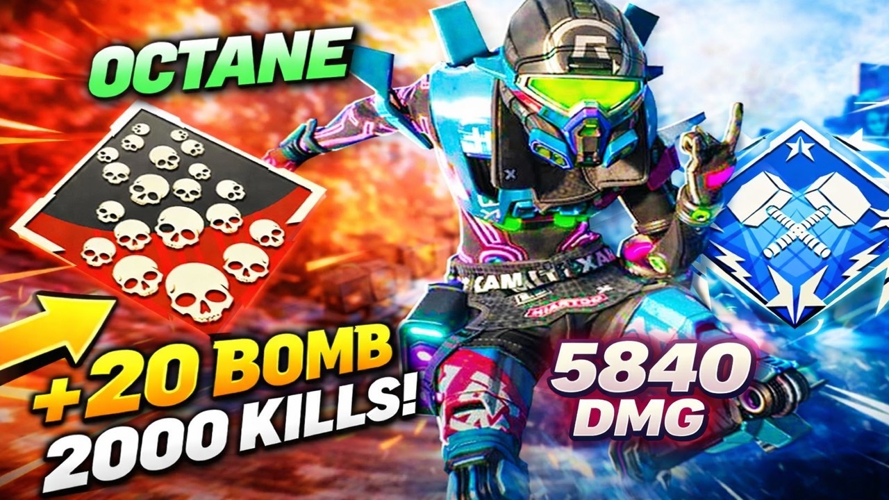 OCTANE 20 BOMB + 5840 DAMAGE 😈 2000 KILLS COMPLETE!