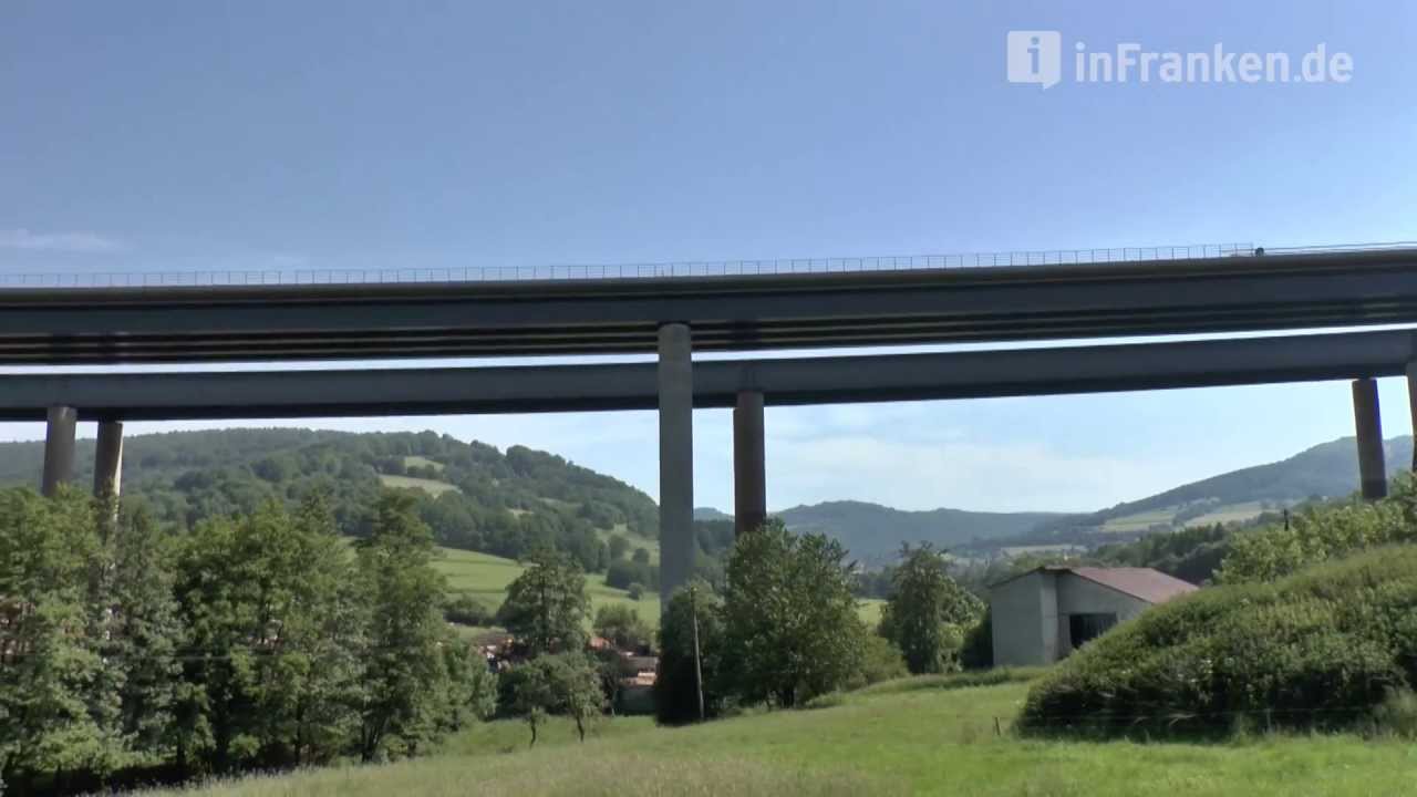 Sprengung Sinntalbrücke 2013 in Bad Brückenau - Der Sprengmeister erklärt die Taktik
