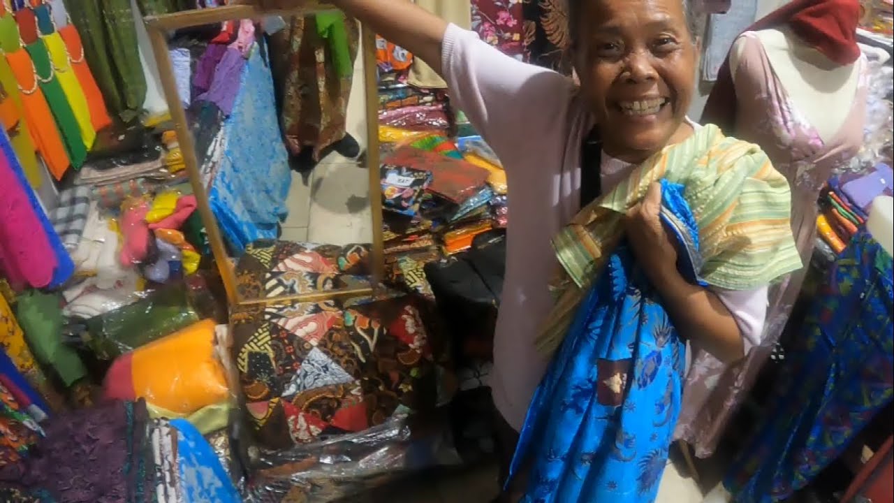 I bought a traditional Batik Sarong from the Kumbasari market in Denpasar