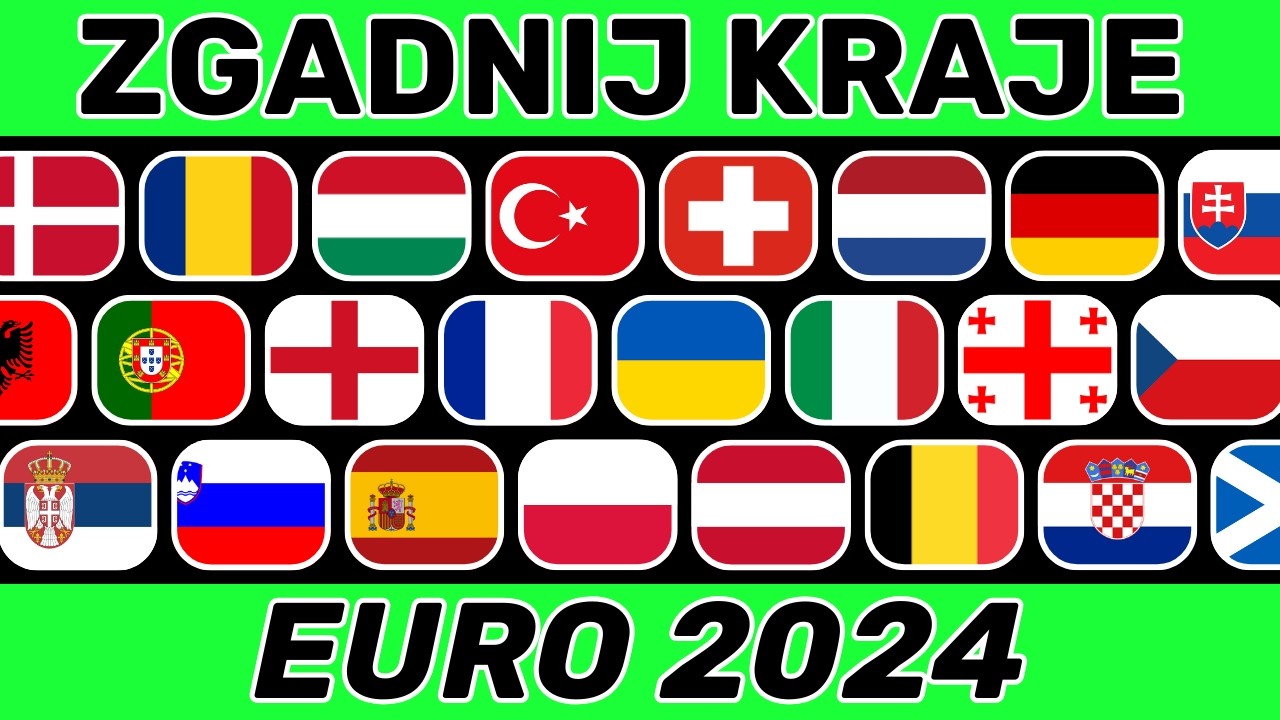 Zgadnij WSZYSTKIE Państwa EURO 2024 ! | Quiz EURO 2024