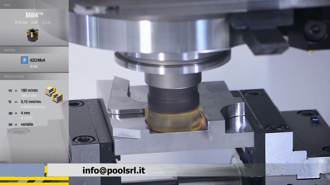 POOL Srl - Nuova Fresa ad Inserti Mill 4-15 Kennametal