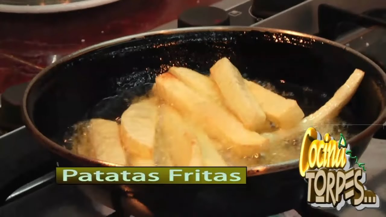 ✅ Aprende a hacer PATATAS FRITAS  ✅ Como freír patatas sin tener ni idea 👍  COCINA PARA TORPES #1 👍