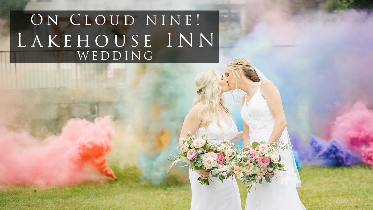 🌈💕 Cloud Nine Dancing: Samantha & Lauren's Dreamy Day at The Lakehouse Inn Wedding - Perkasie, PA 💕🌈