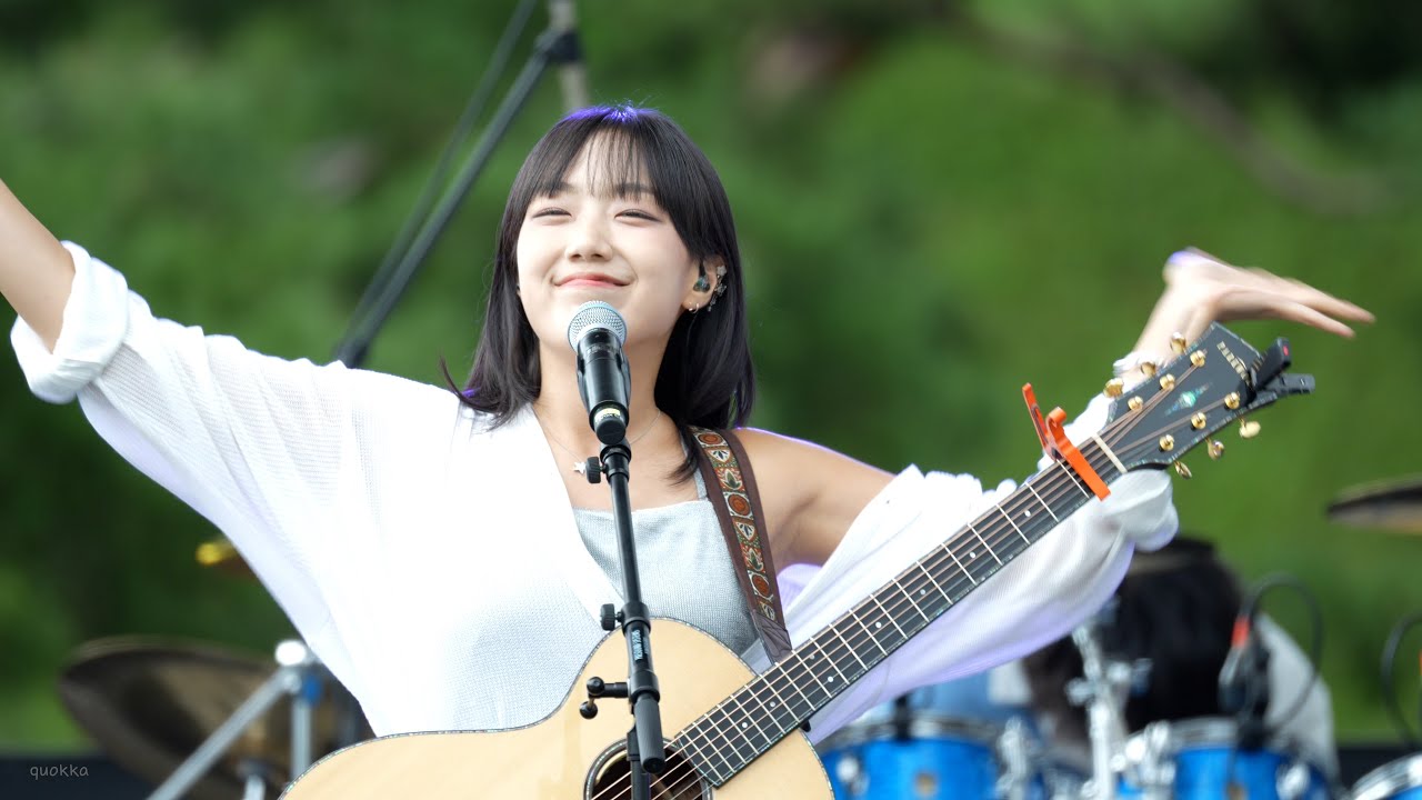 [4K] 유다빈밴드(YdBB) | 어지러워 + LOVE SONG (유다빈 focus) | 250920 KB 조이올팍 페스티벌 2025