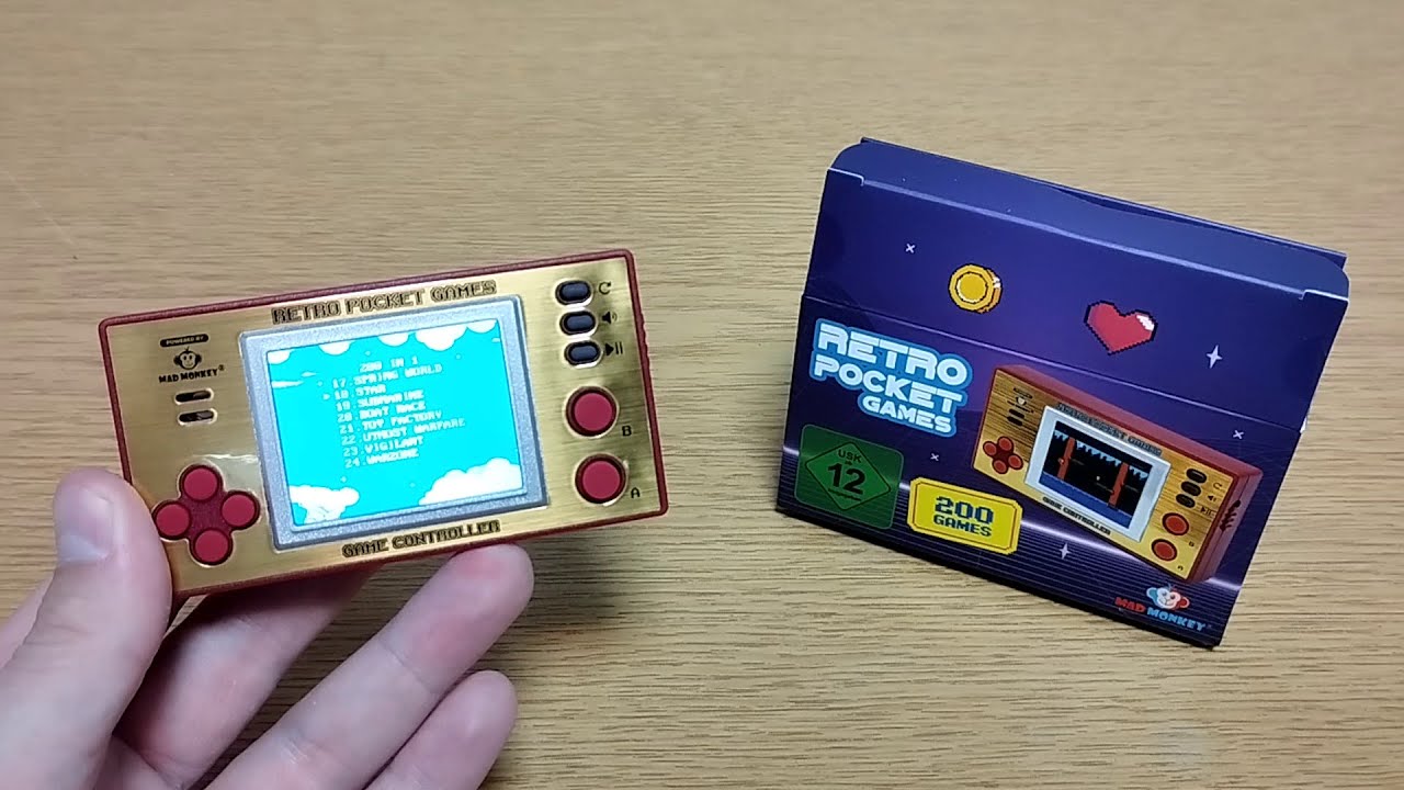 Retro játékkonzol a LIDL -ből