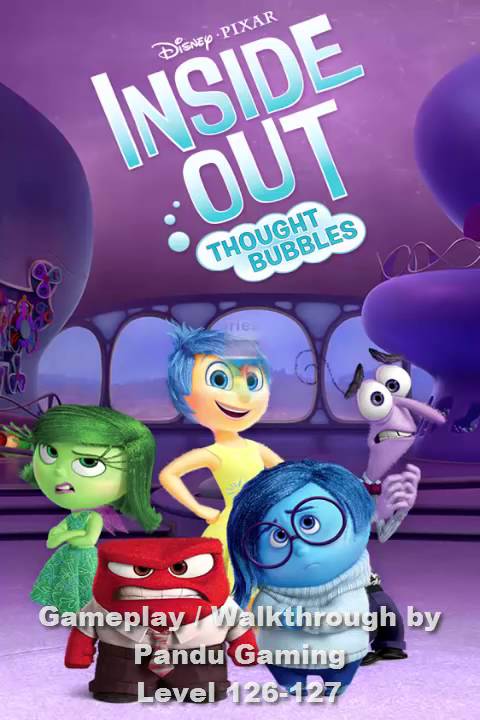 Inside Out Thought Bubbles Gameplay Walkthrough Level 126 127 | Disgust Unlocked