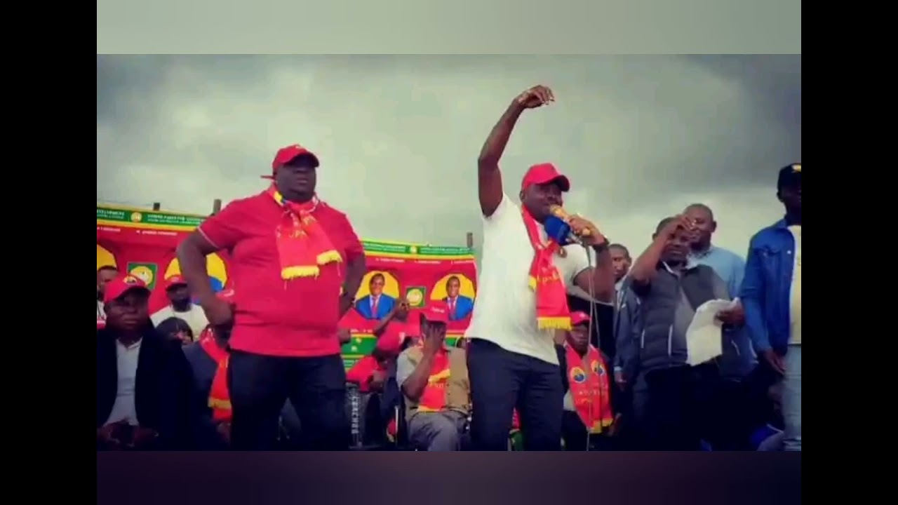 Zambia Forward Emmanuel Kasambo ( Kwenyu Kwenyu Salt 🧂 Sana Kuno Upnd Campaign Song By Caefire 