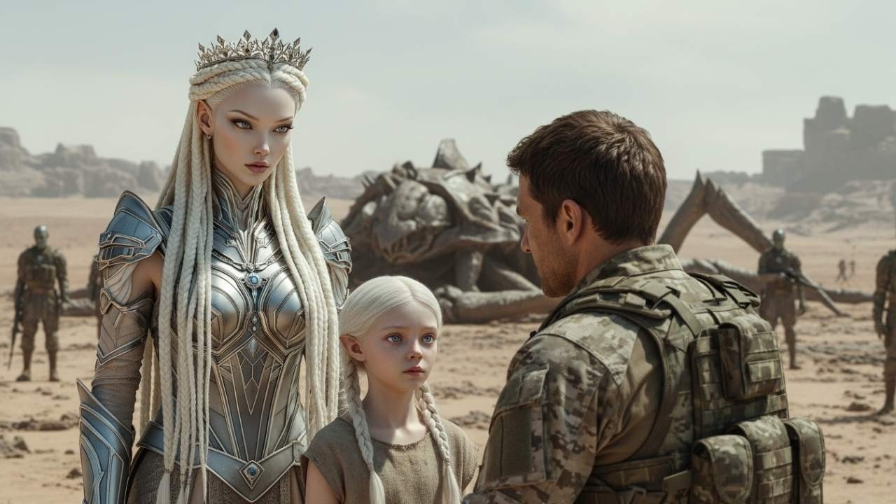 I Saved a Little Alien Girl from a Monster    Then Her Mother, the Queen, Arrived