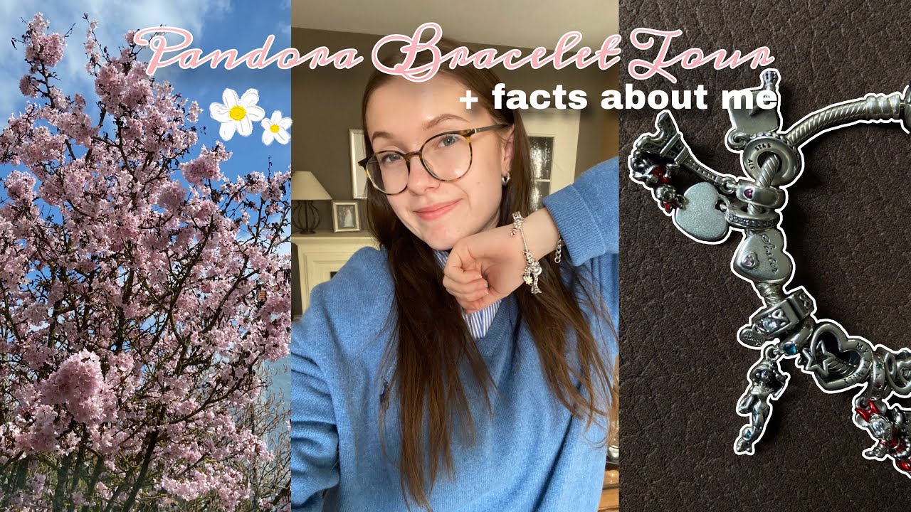 PANDORA CHARM BRACELET TOUR🦢🩷🩰| get to know me