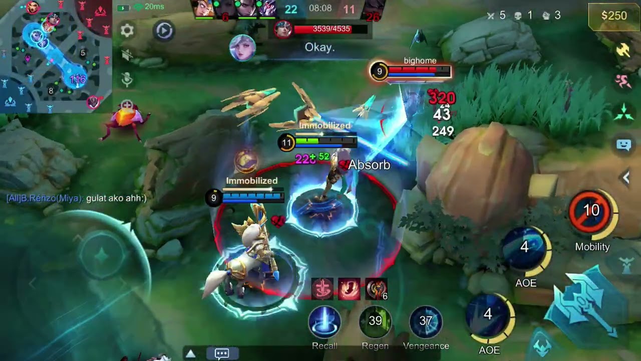 Longest life Hero Masha can’t stand last longer.watch til end #MLBB gaming