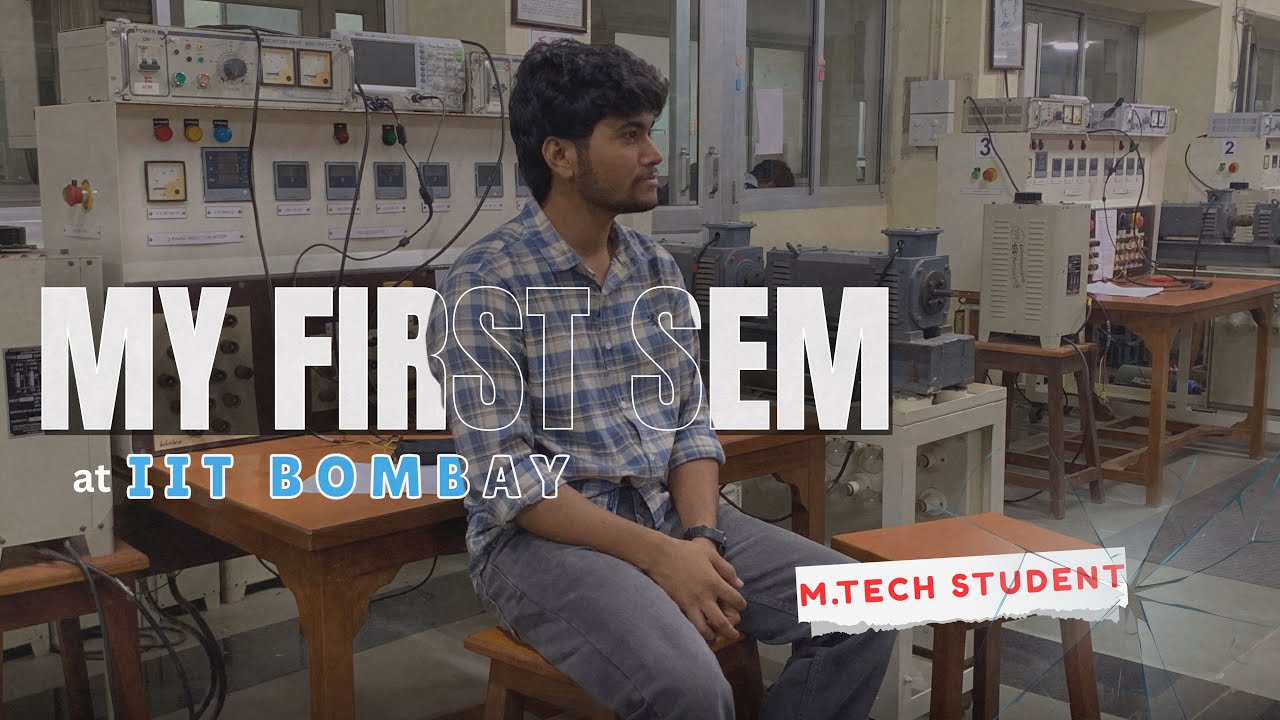 My First semester at IIT Bombay | The UNFILTERED M.Tech experience  #iitbombay