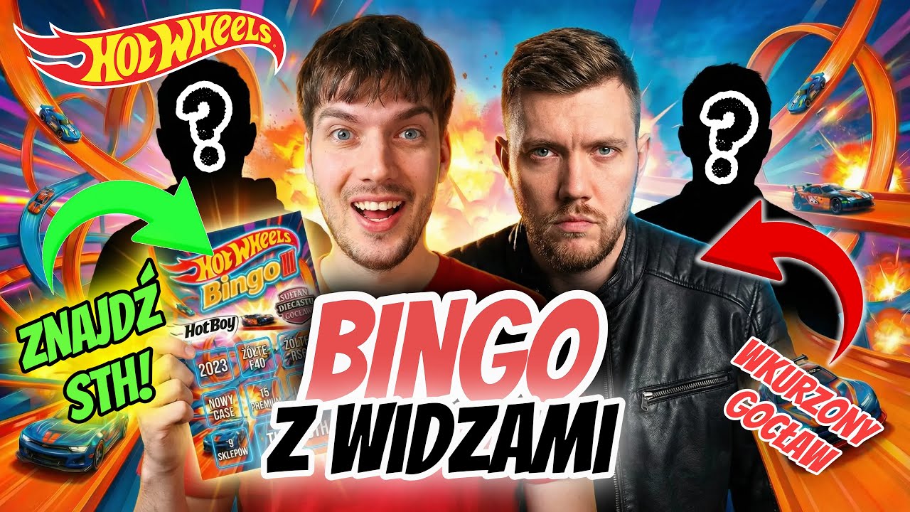 Kto znajdzie szybciej STH Hot Wheels = WYGRYWA *Bingo z widzami*