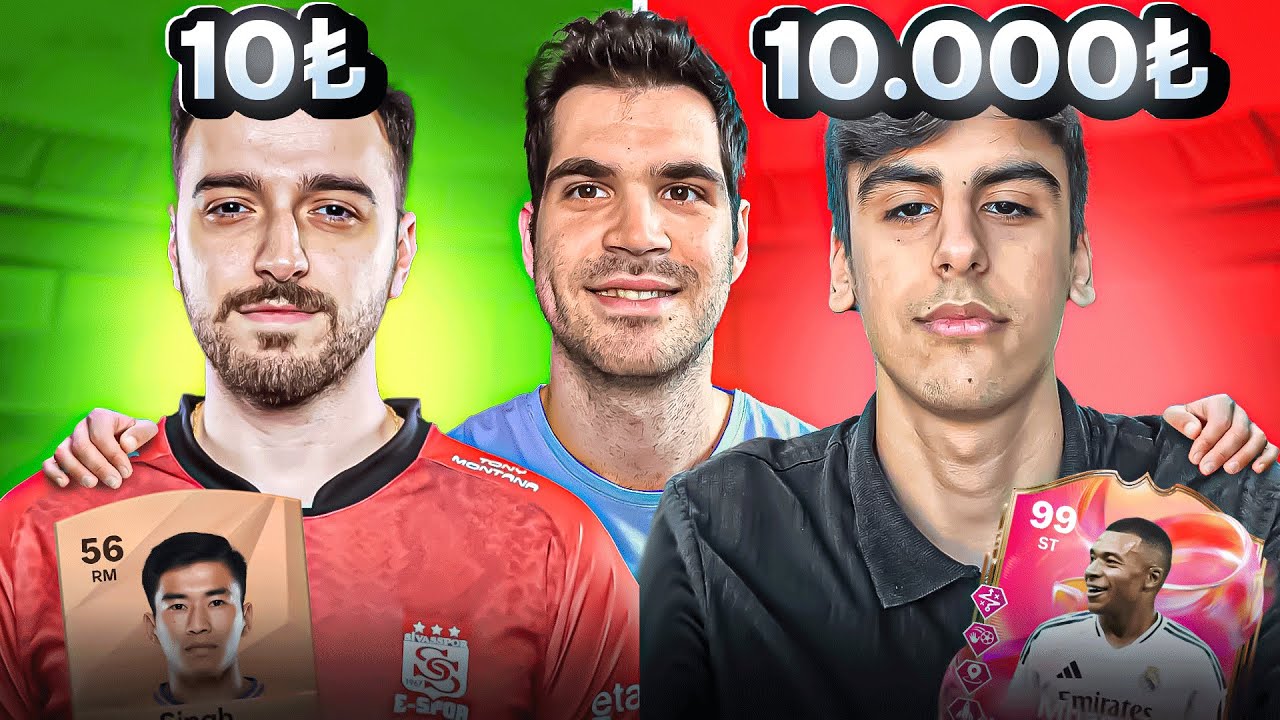 10TL PRO vs 10.000TL NOOB!