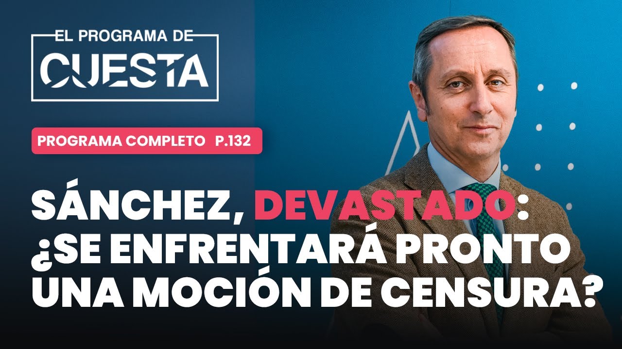 Sánchez, devastado: ¿enfrentará pronto una moción de censura? Y la trama tira de la manta