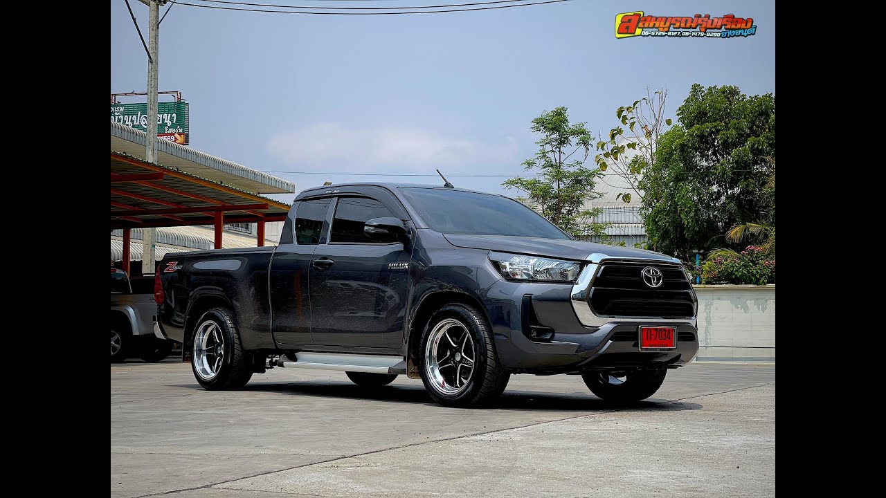 Revo. Z-EDITION 2021 LENSO. D1SF ขอบ 18”. กดหลังหล่อๆ ยาง 255/50R18