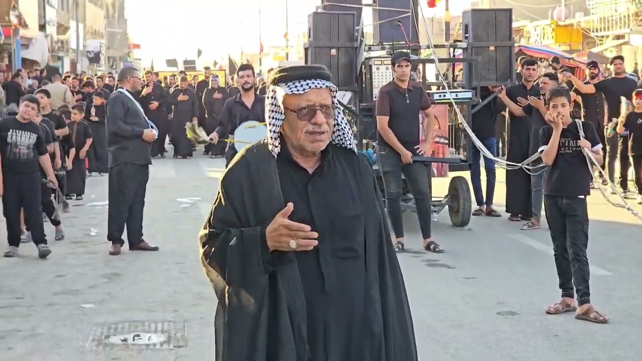 ليل هدعش ليل | حسين الدكرسن | موكب الإمام علي ع في التاسع من محرم الحرام 1446 هـ