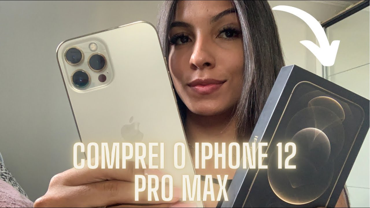 Comprei o iPhone 12 Pro Max Gold !!!!