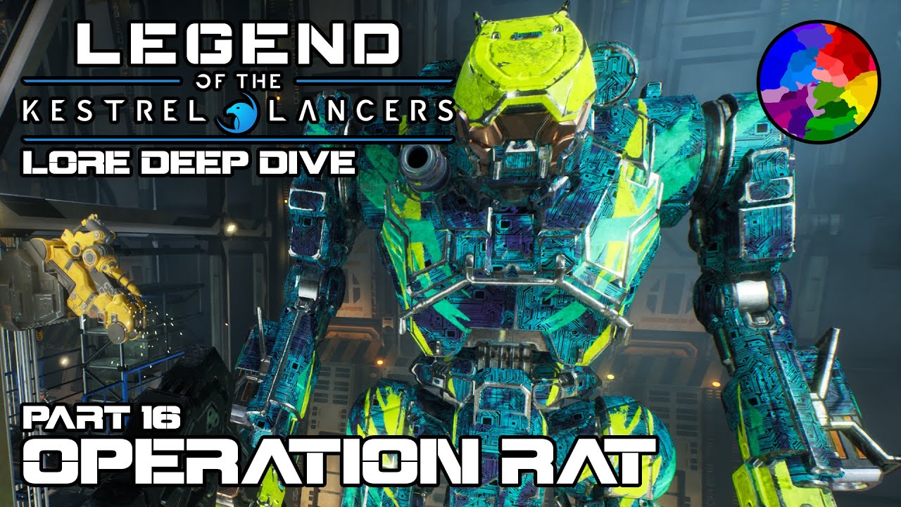 MechWarrior 5: Mercenaries (Part 16: Operation RAT) - Lore Deep Dive (MW5 Kestrel Lancers DLC)