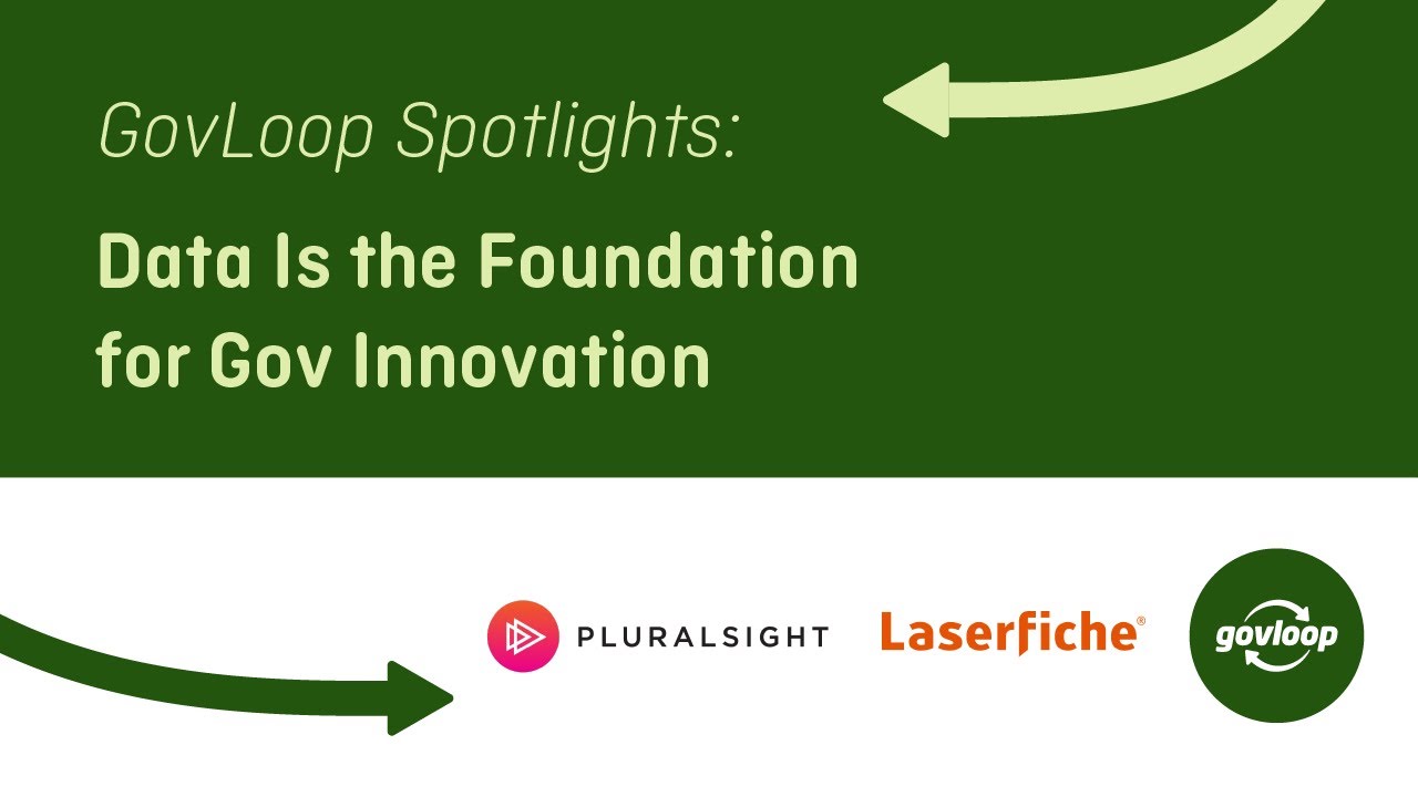 Data Is the Foundation for Gov Innovation