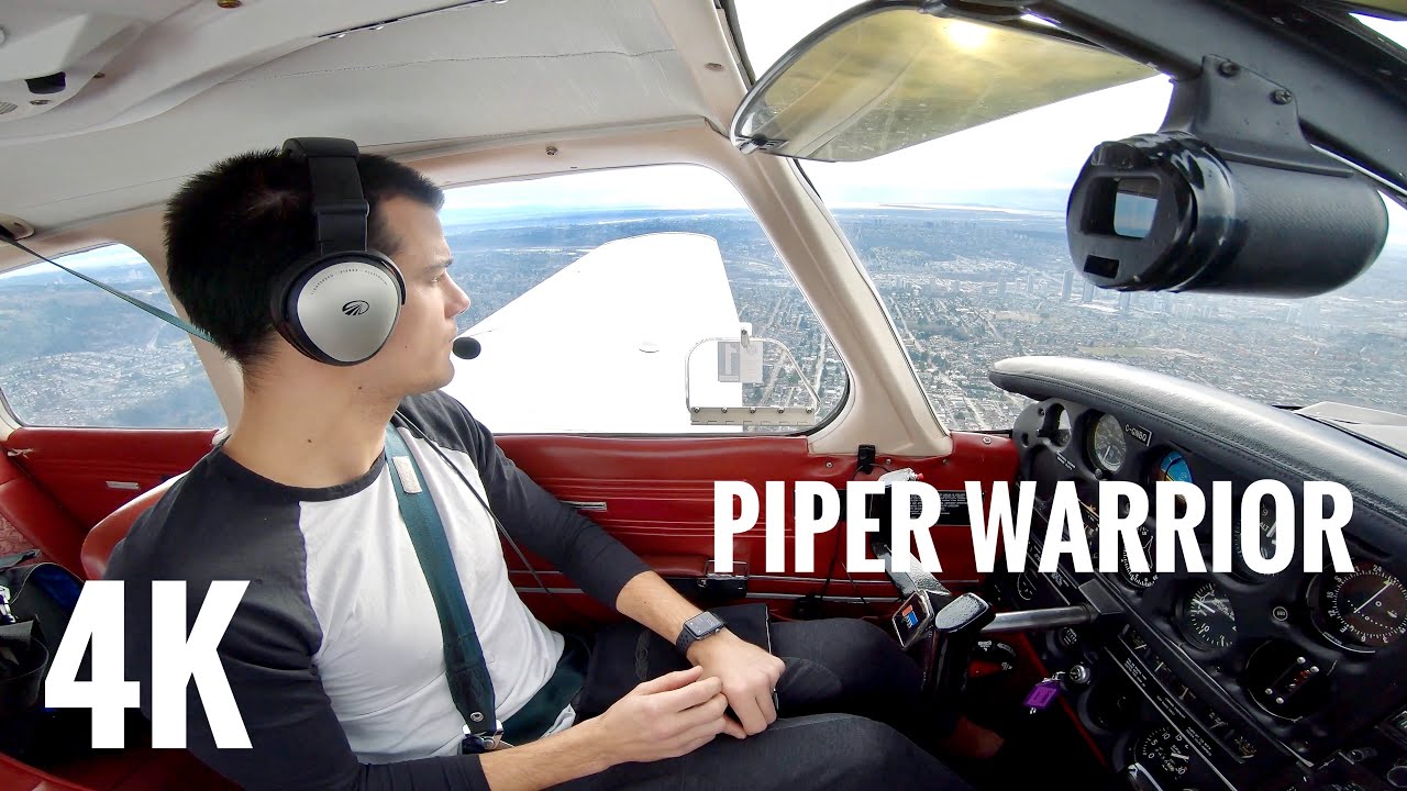 Flying from Vancouver to Sechelt - Piper Warrior [CYPK - CAP3]
