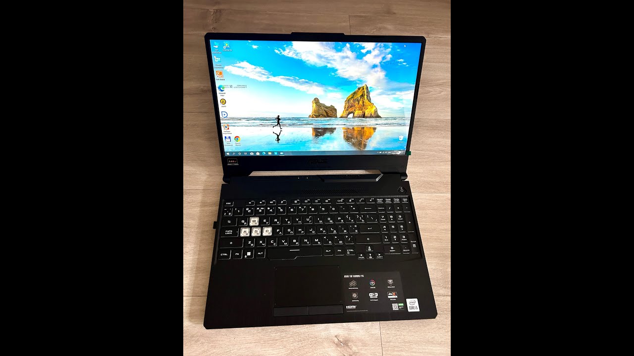 Ноутбук ASUS FA506LH. Залитий рідиною. Не вмикається. Asus FA506LH Laptop. Liquid Damaged.