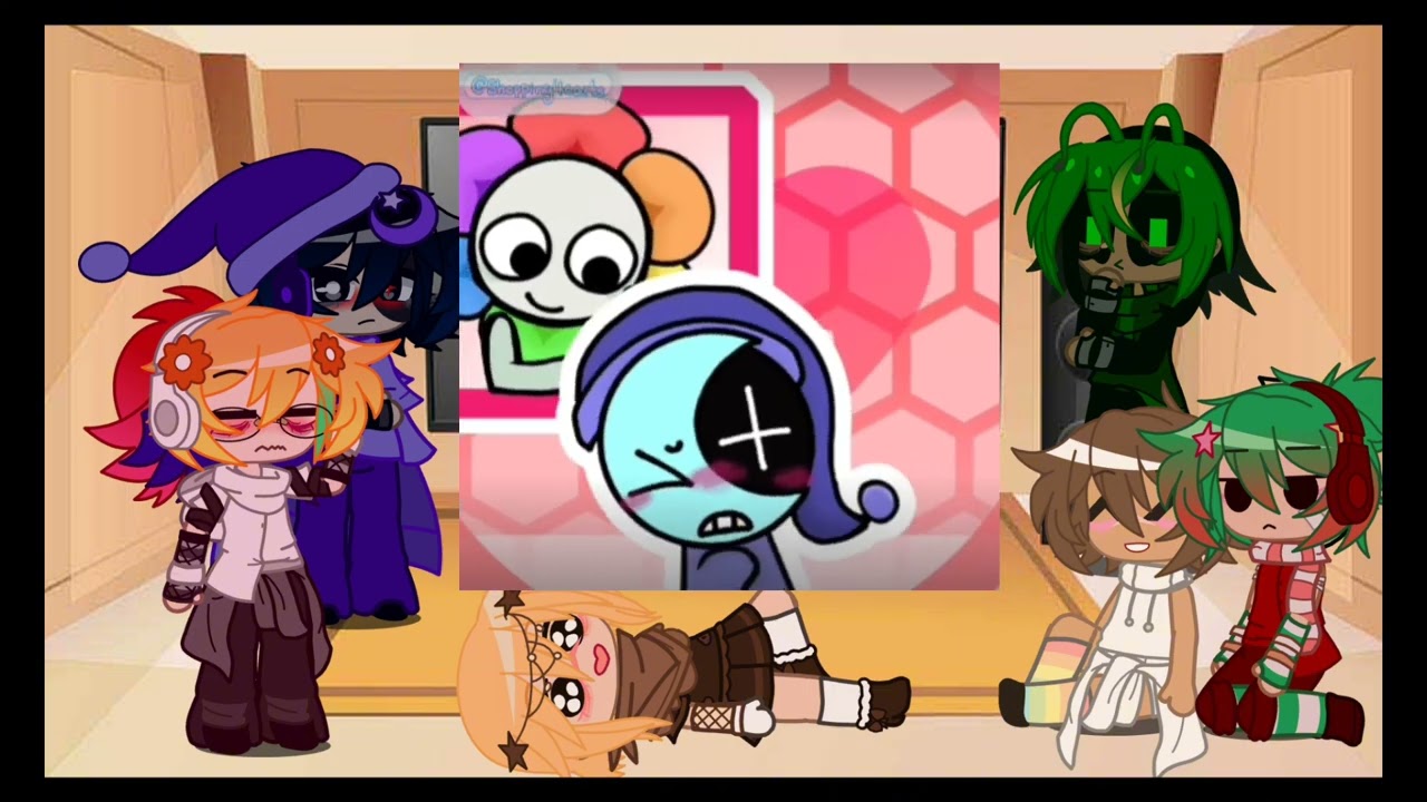 Dandys world react to their videos⚠️SHIPS⚠️#viralvideo#gacha#capcut#reaction#dandysworld#roblox#xd😎⚠