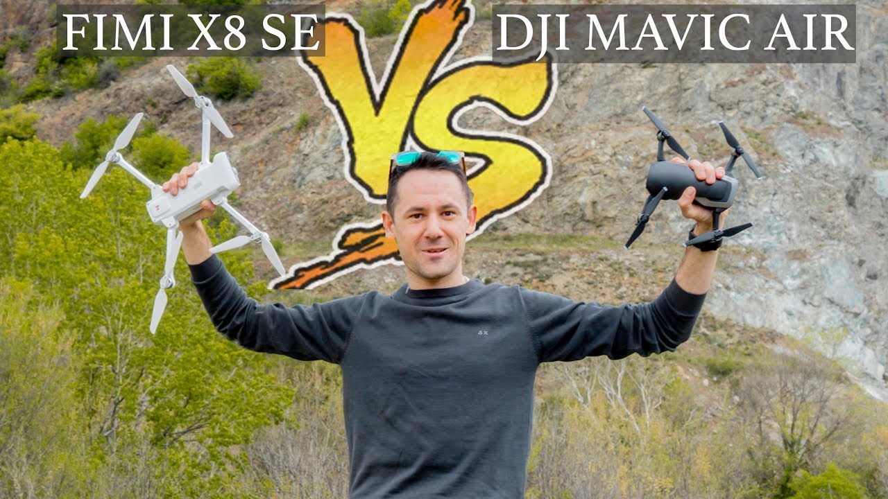 FIMI X8 SE VS DJI MAVIC AIR | Il Confronto