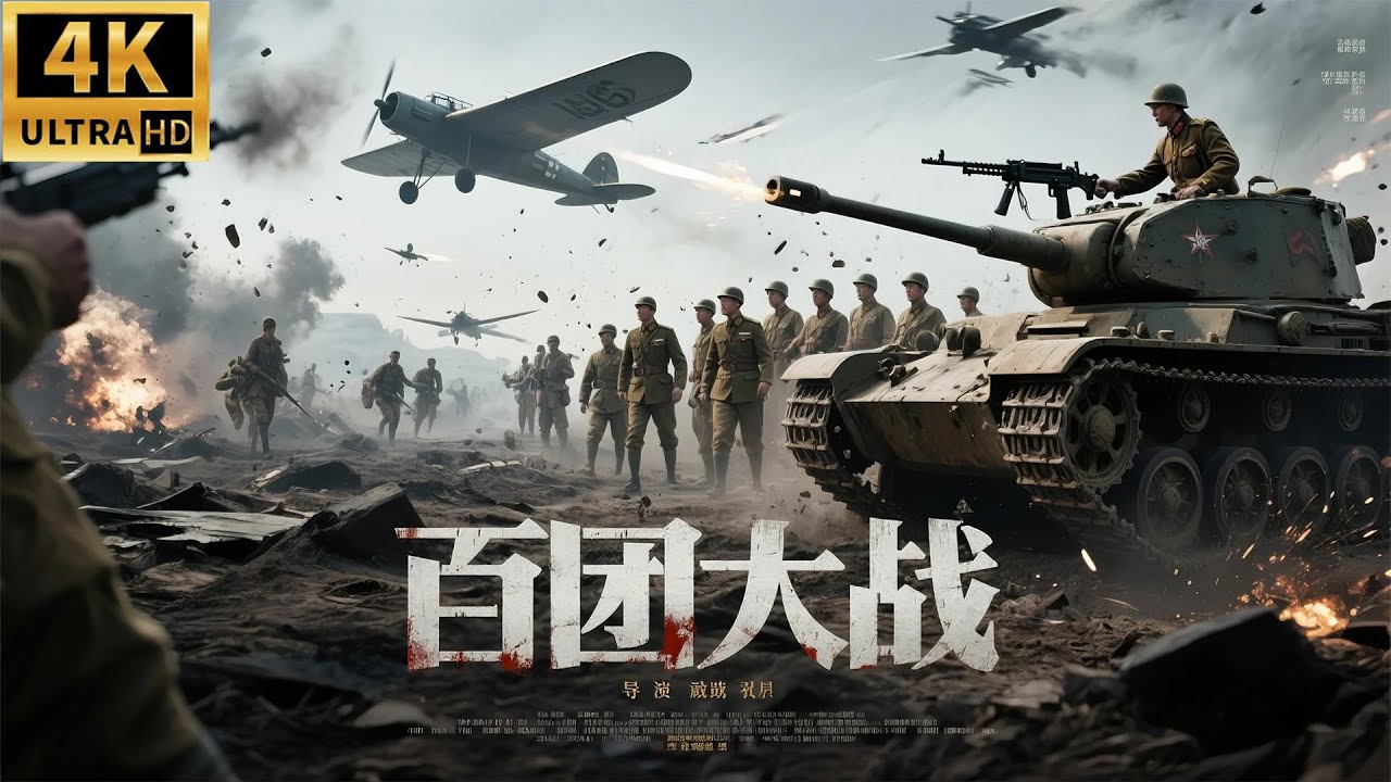 2025最新战争电影，经典百团大战，百万解放军集结，誓要捍卫民族尊严！#熱播電視劇 #历史传奇剧 #電影 #百团大战 #彭德怀 #十大将军