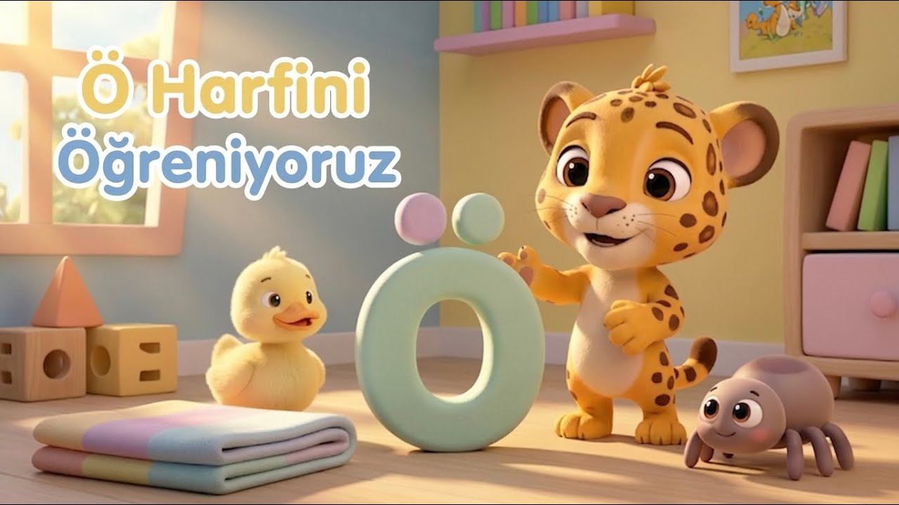 Ö Harfini Öğreniyoruz! 📚| Parstiko ile A’dan Z’ye Çocuk Şarkıları | Okul Öncesi 🎶 