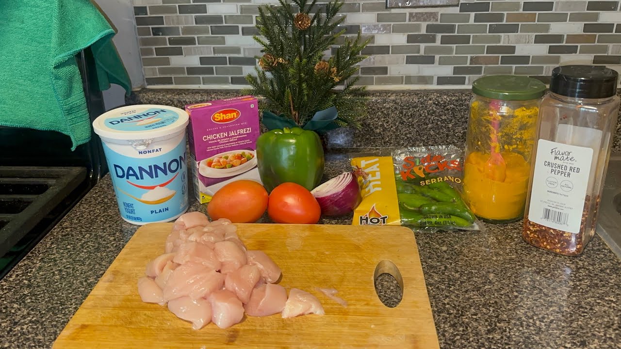 Quick n easy chicken Jalfrezi Pakistani girl living in USA 🇺🇸 