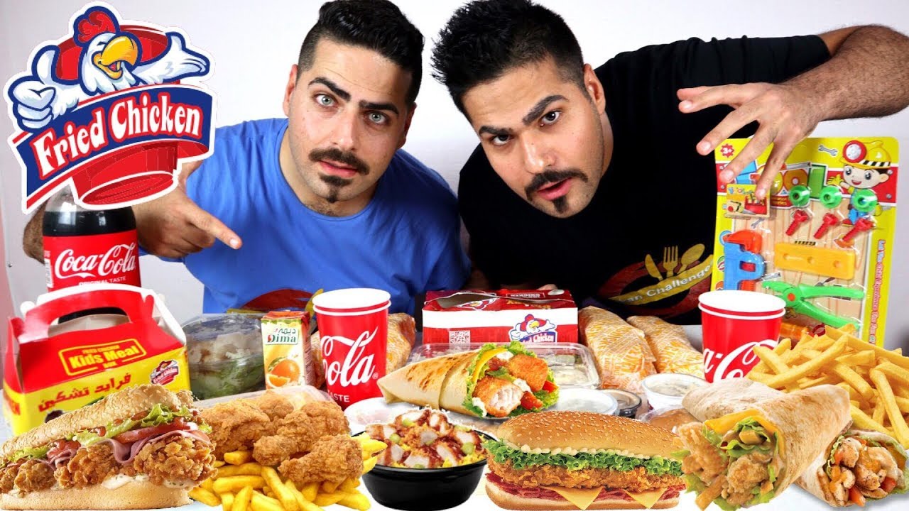 تحدي المنيو الكامل من فرايد تشكين كنتاكي Fried Chicken Full Menu Challenge