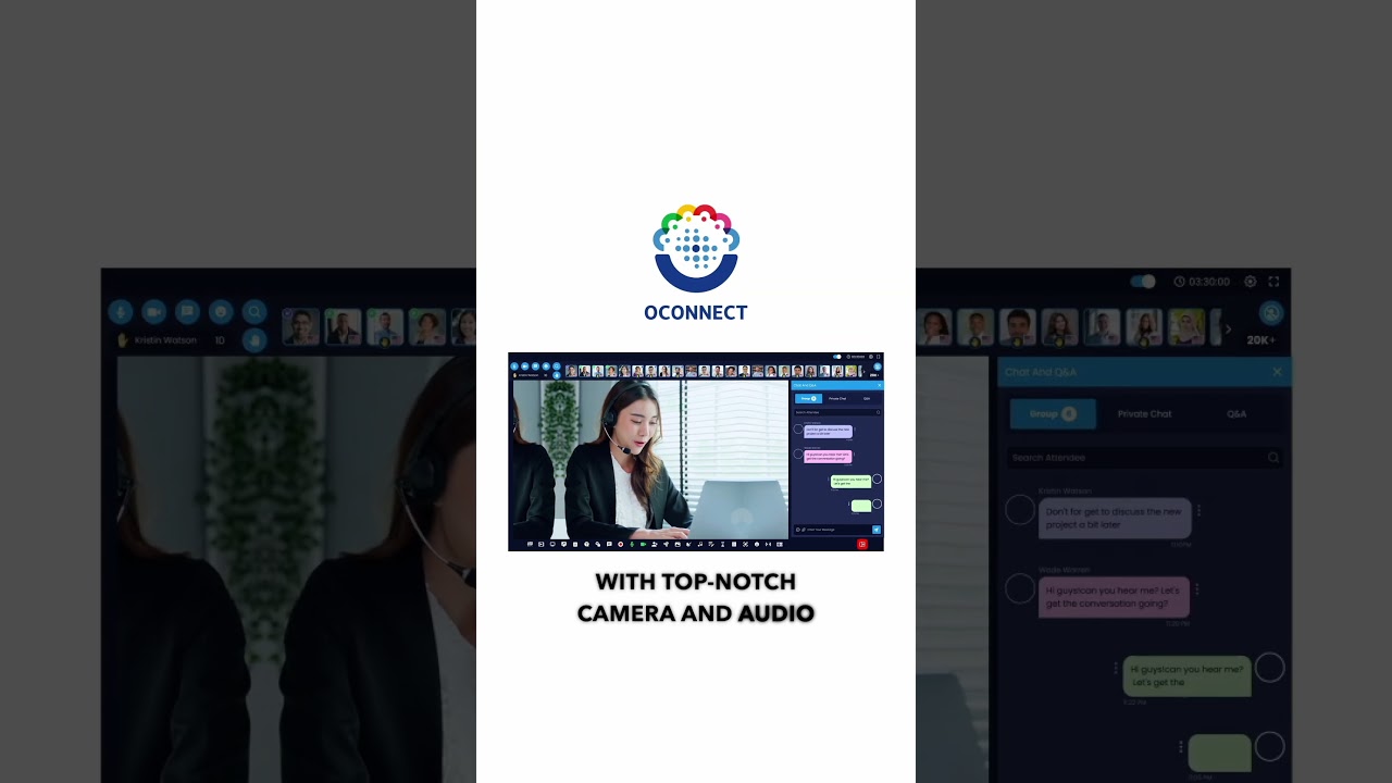 Experience Video Conferencing at its Finest with OCONNECT