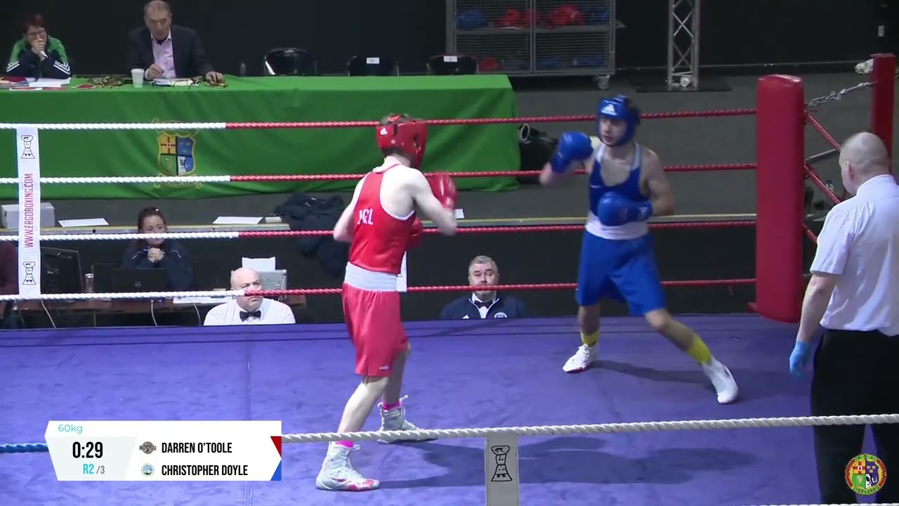 2024 National BG4 Championship: 60kg Darren O&rsquo;Toole (Enniskerry) v Christopher Doyle (Templemore)