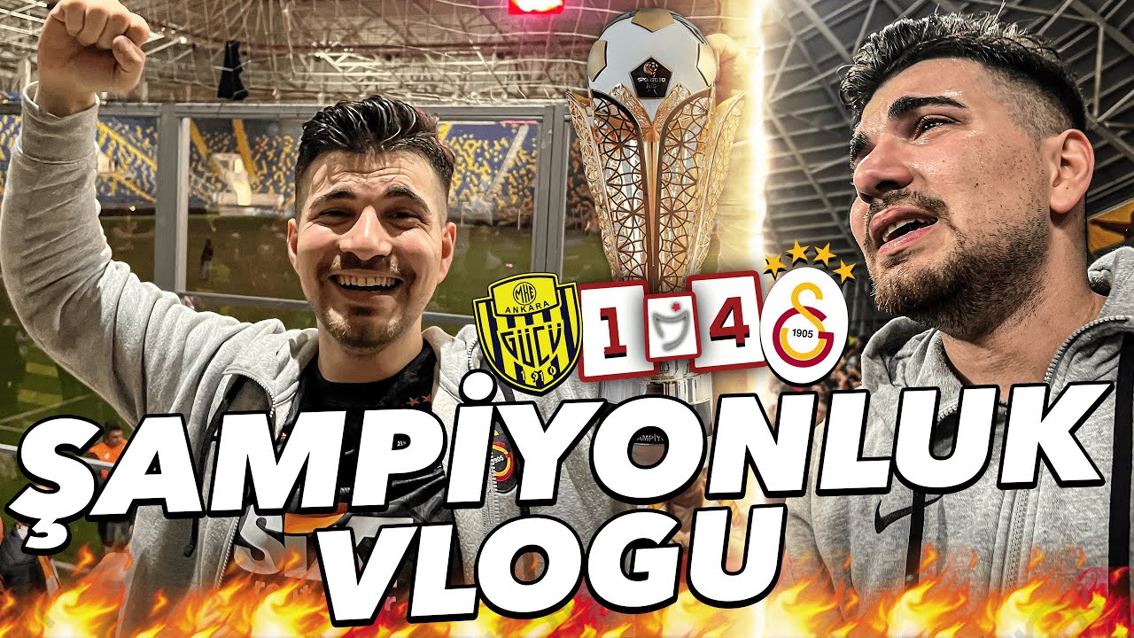 GALATASARAY ŞAMPİYONLUK HİKAYESİ (fazla duygusallık içerir) | Ankaragücü 1-4 Galatasaray Deplasman