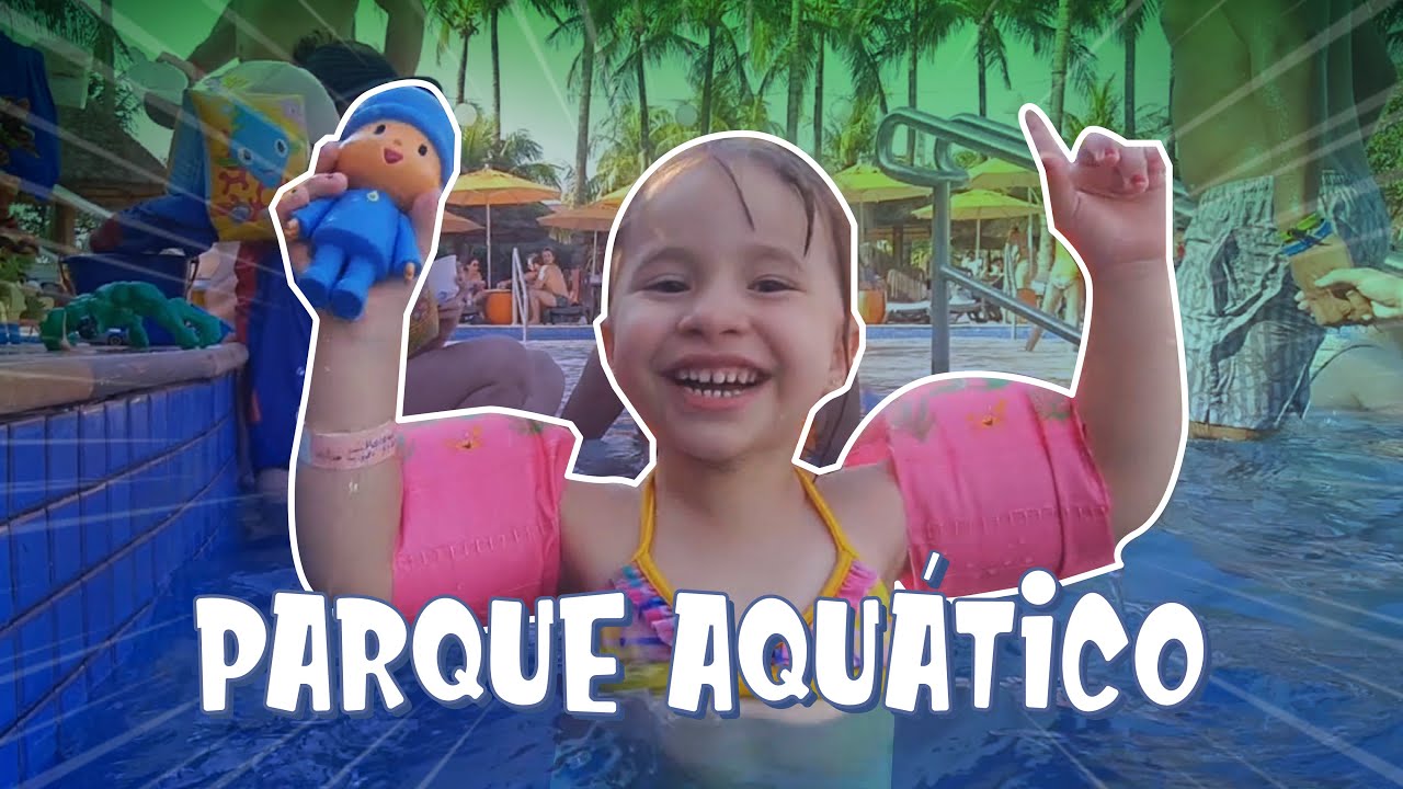 Brincando no parque aquático, Helena foi brincar no parque aquático hot beach
