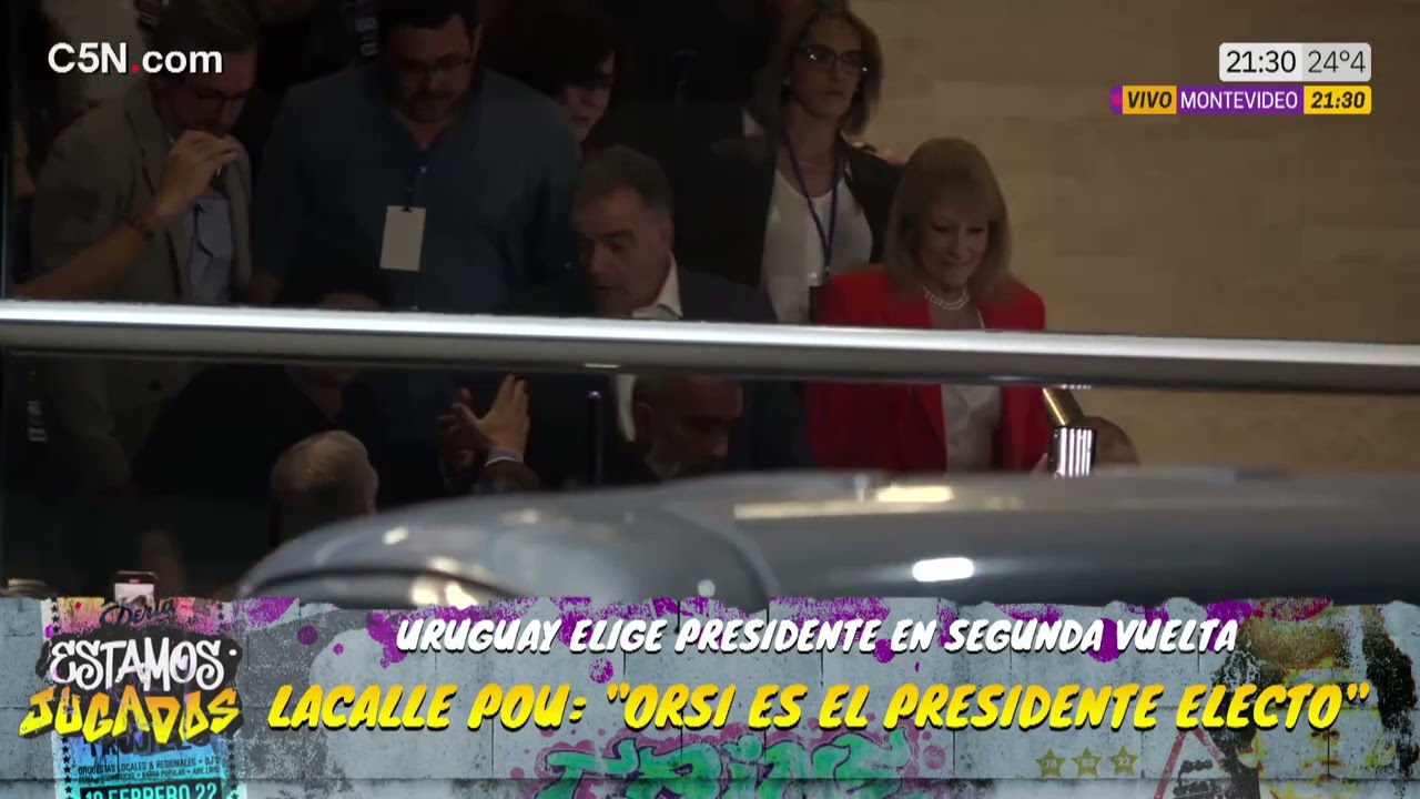 Lacalle Pou felicitó a Orsi y reconoció la victoria del Frente Amplio en las elecciones en Uruguay
