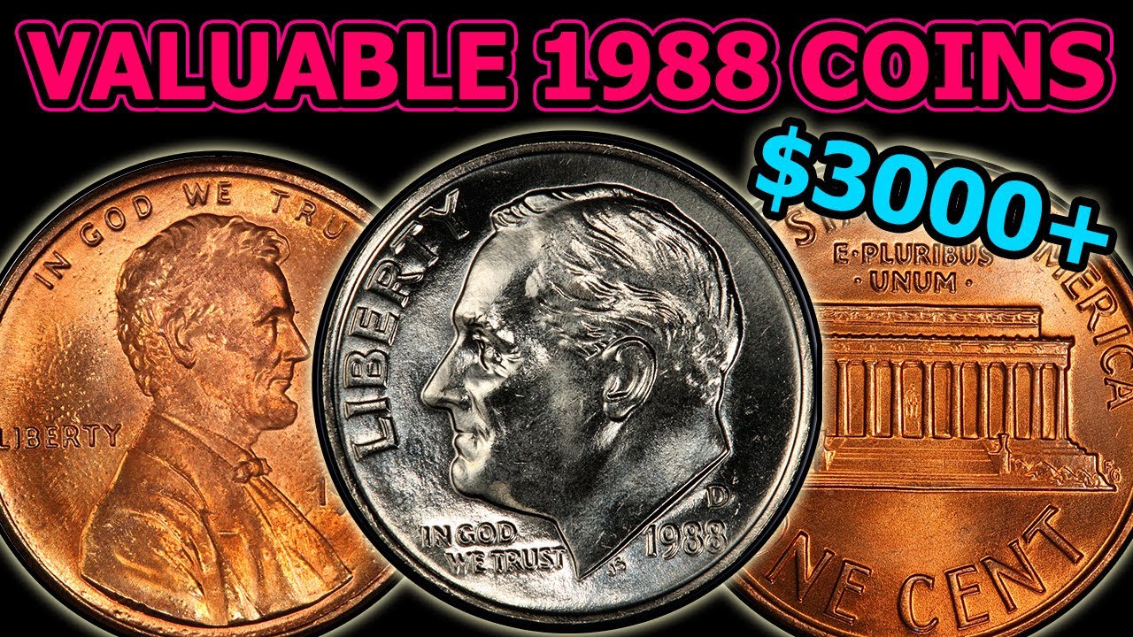 1988 Coins Worth Money - Complete Valuable 1988 Error Coin Guide For Pocket Change