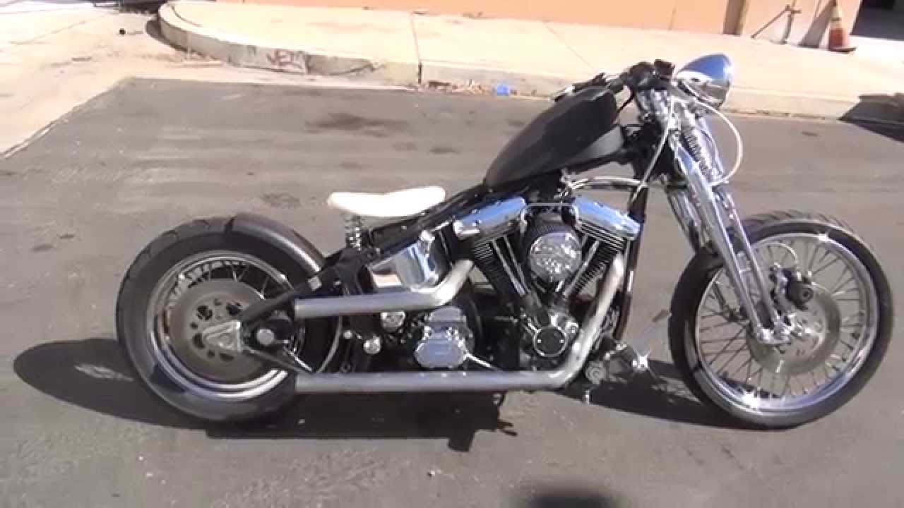 Hunting Harley's, 1996 FXSTS bobber