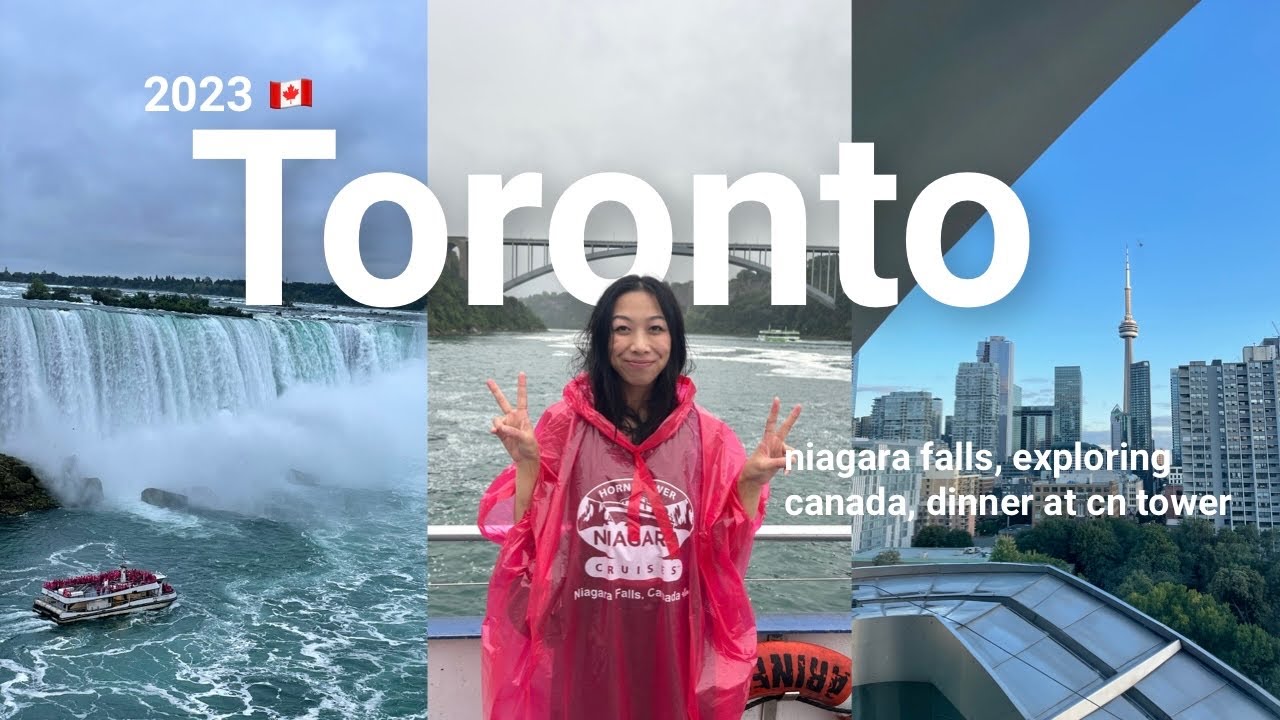 A month in Toronto (dinner at CN tower, niagara falls, apartment tour, & exploring canada)