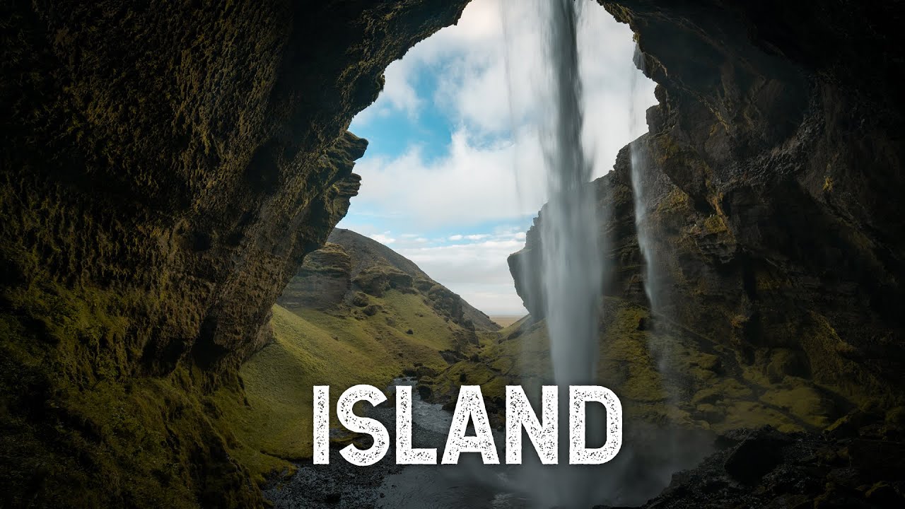 Der versteckte Wasserfall auf Island!